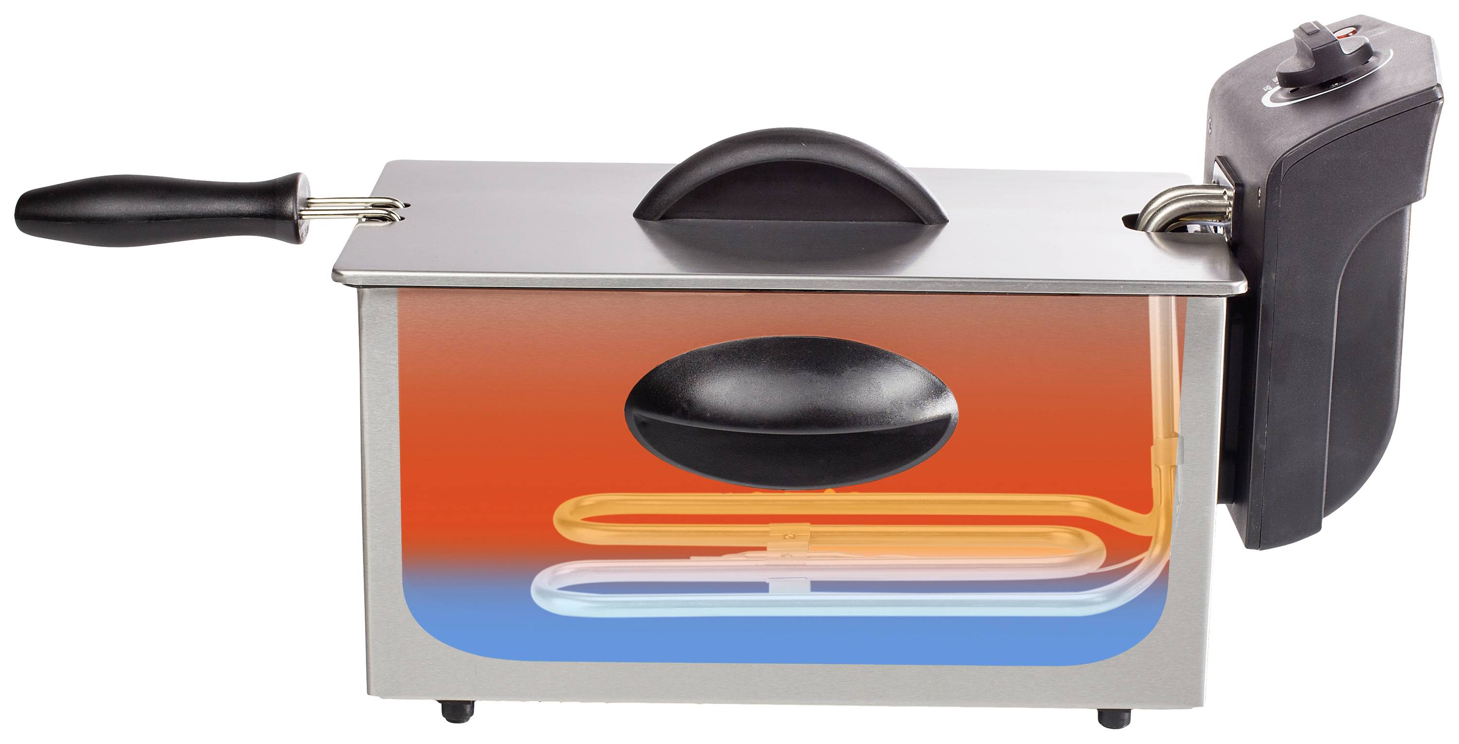 Tristar FR6935 Cold zone fryer 2000 W Silver (matt)