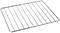 Wire rack with evenly distributed, parallel bars, suitable for ovens or grills.