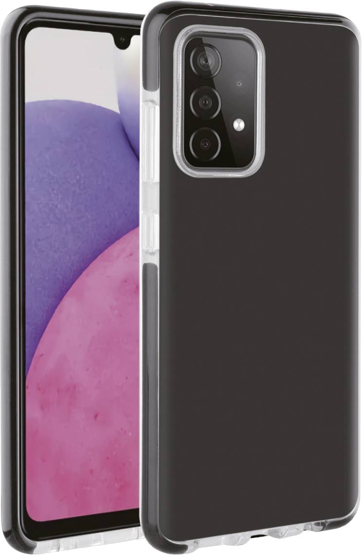 Image of Vivanco Rock Solid Back cover Samsung Galaxy A33 5G Transparent, Black