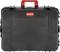 A black, robust suitcase with a red handle and the 'PARAT' logo on the front, suitable for securely transporting tools.