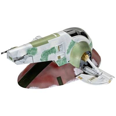 A futuristic spacecraft with green and white paintwork and a red base shield, viewed from the side.