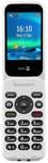 doro 6880 Big button flip top mobile phone Charging station Black