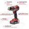 'Cordless drill with 3 functions: Screwdriving, Drilling, Hammer drilling. Includes quick-release chuck, Brushless motor, LED light.'