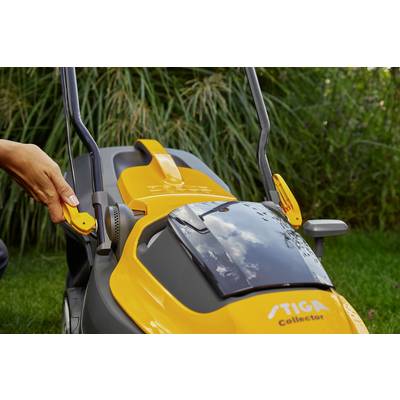 STIGA Collector 136e Rechargeable battery Lawn mower + cutting height adjustment, + battery, + charger 20 V Cutting widt-13