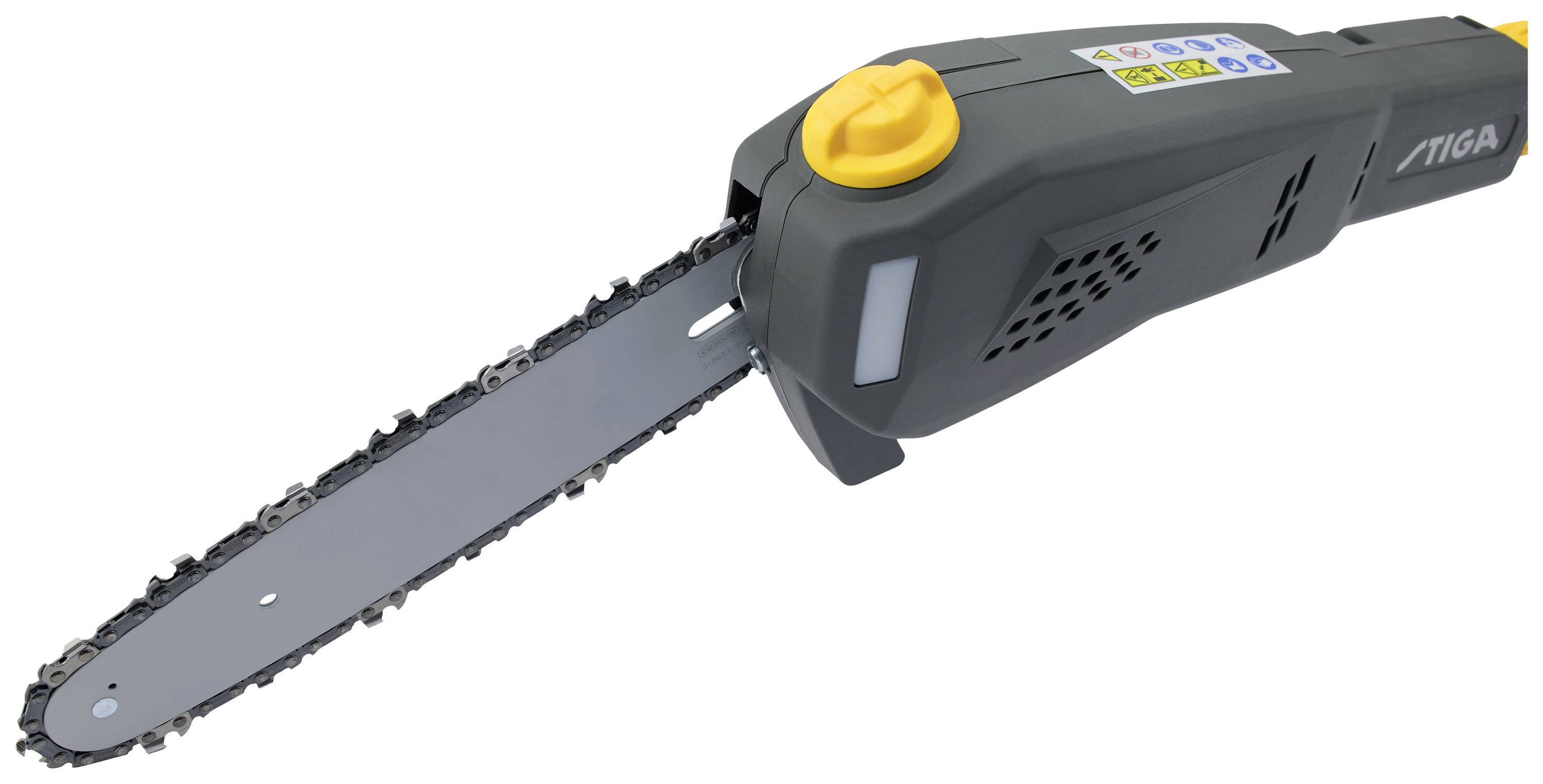 STIGA 278720008/ST3 MT 500e Rechargeable battery Hedge trimmer, Debrancher, Telescopic handle w/o battery, w/o charger 3-4