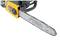 Electric chainsaw by 'Stiga' with a grey bar and yellow casing, suitable for garden work.