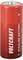 Red VOLTCRAFT AA-Alkaline Battery with positive and negative markings, 1.5V N Lady - LR1.