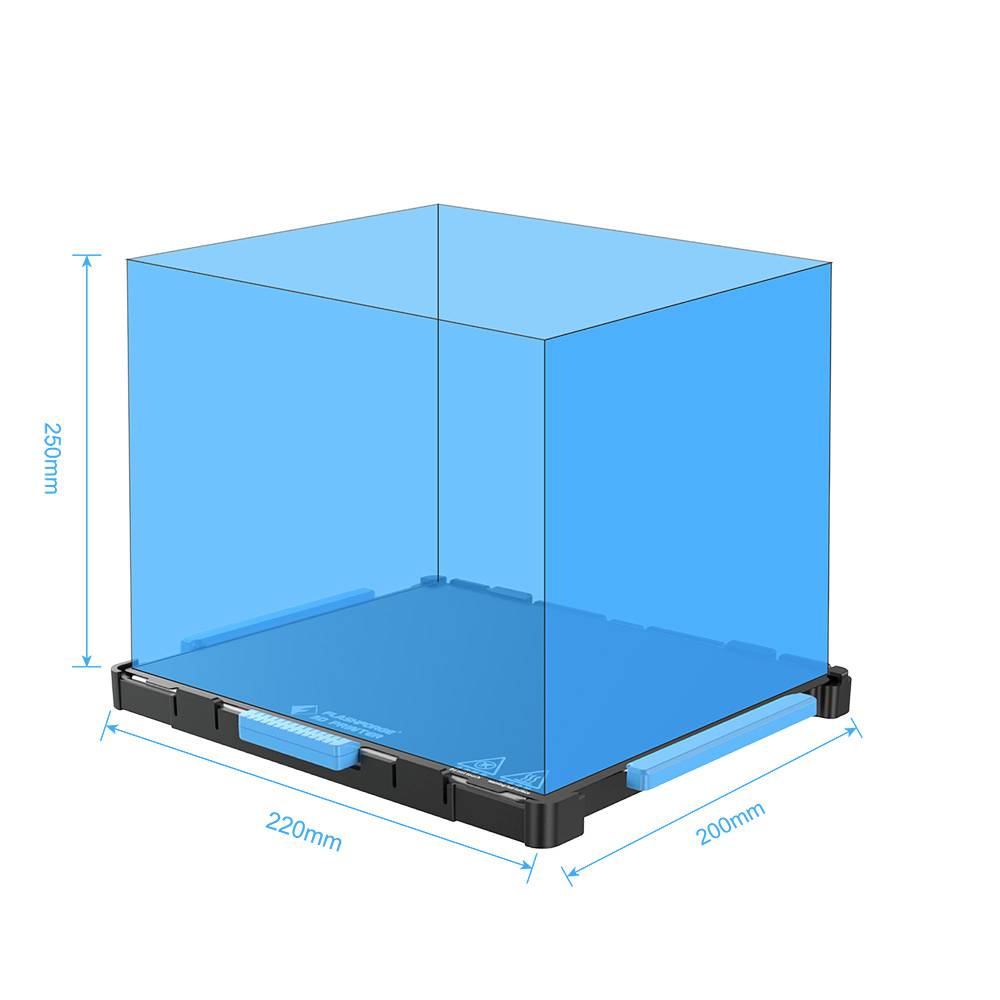 Flashforge 3D Drucker FlashForge Adventurer 4 3D printer Heated bed, Bendable hotbed tray, incl. filament, incl. enclosu-10