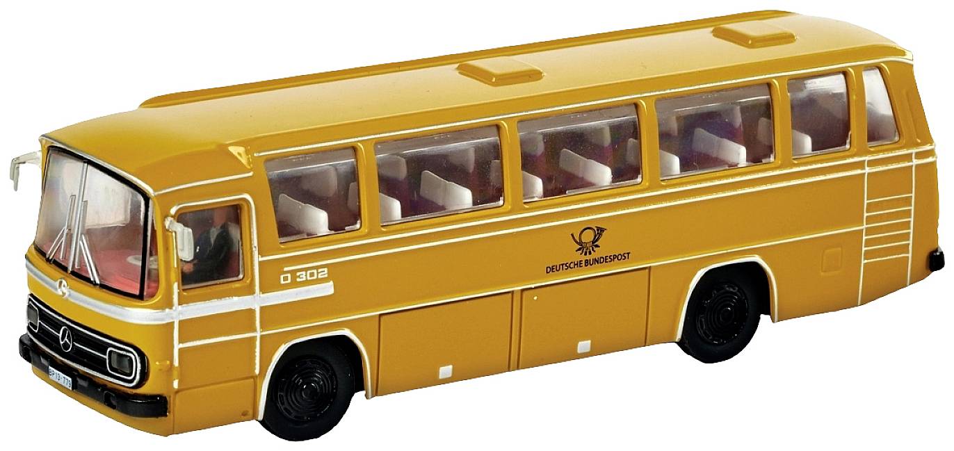 Carson RC Sport 504142 MB Bus O 302 Deutsche Post 1:87 RC model car Incl. batteries and charger-5