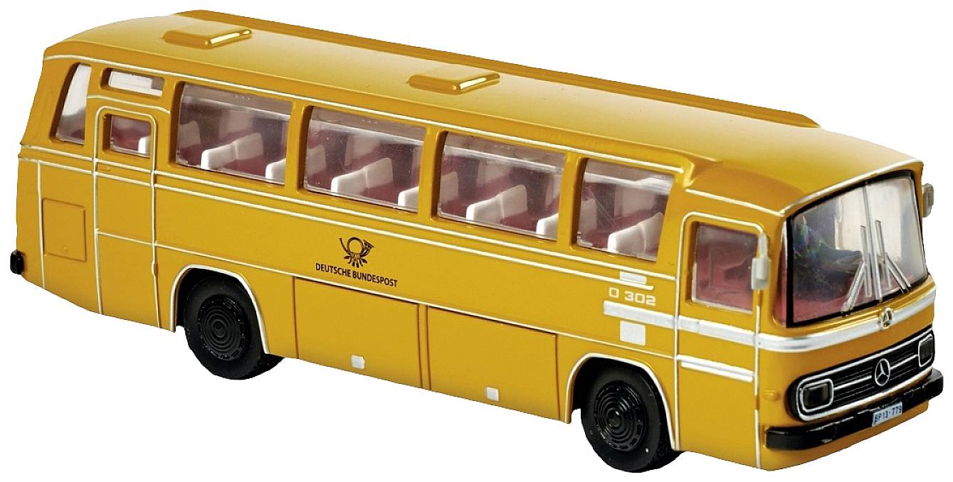 Carson RC Sport 504142 MB Bus O 302 Deutsche Post 1:87 RC model car Incl. batteries and charger-6