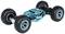 A navy-blue remote-controlled car with large, chunky tyres, ideal for off-road adventures.