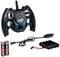 Remote control with two batteries, USB charging cable and battery pack. Suitable for toys, operated via 2.4 GHz radio frequency.