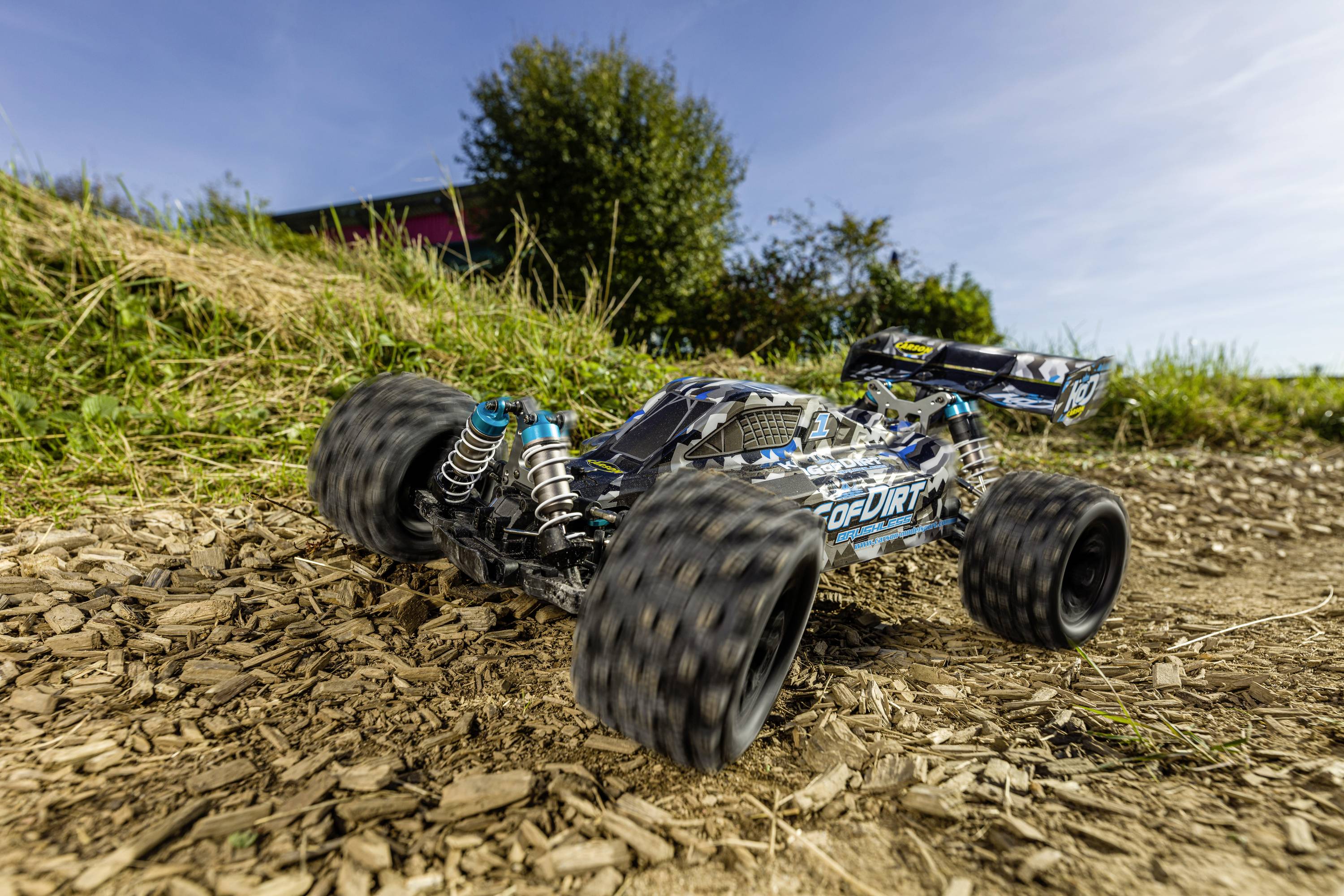 Carson RC Sport King of Dirt Buggy 4S Brushless 1:8 RC model car Electric Buggy 4WD RtR 2,4 GHz-9