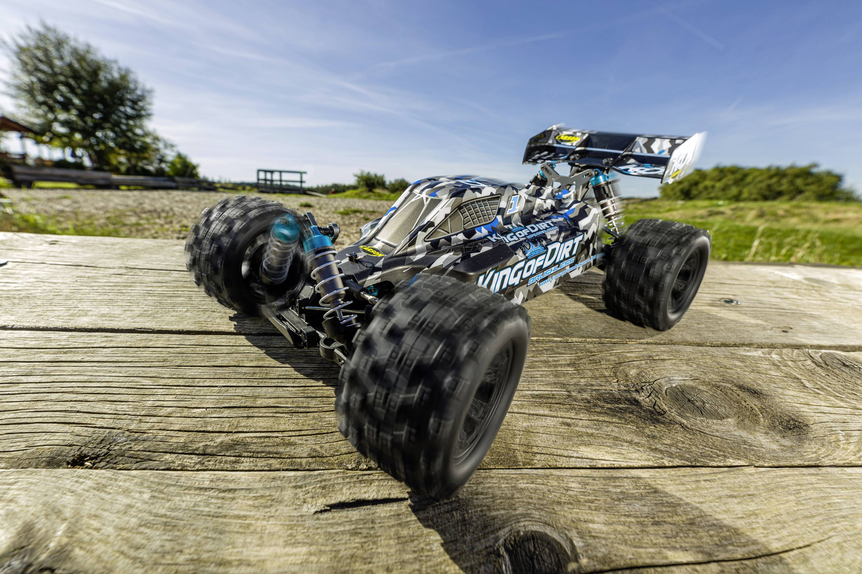 Carson RC Sport King of Dirt Buggy 4S Brushless 1:8 RC model car Electric Buggy 4WD RtR 2,4 GHz-10