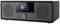 Black digital radio with two speakers and a display in the centre. The display shows 'STAR*SAT Radio'.
