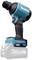 Cordless drill in turquoise and black, Makita brand, 40V Max XGT, with brushless motor.