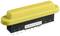 A rectangular yellow switch with multiple metal connections and numerical labelling '42 41 32 31' on the side.