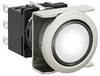 Idec LB6ML-M1T64PW LB6ML-M1T64PW Illuminated push button 250 V, 125 V, 30 V 5 A 2 x Off/(On) momentary (Ø) 22 mm IP65 1 pc(s)