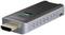 HDMI dongle with USB port and ventilation slots, for wireless transmission of image and sound to a television or monitor.