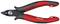 Red and black electronic pliers with the inscription 'Wiha Electronic'. Suitable for precise work in electrical engineering.