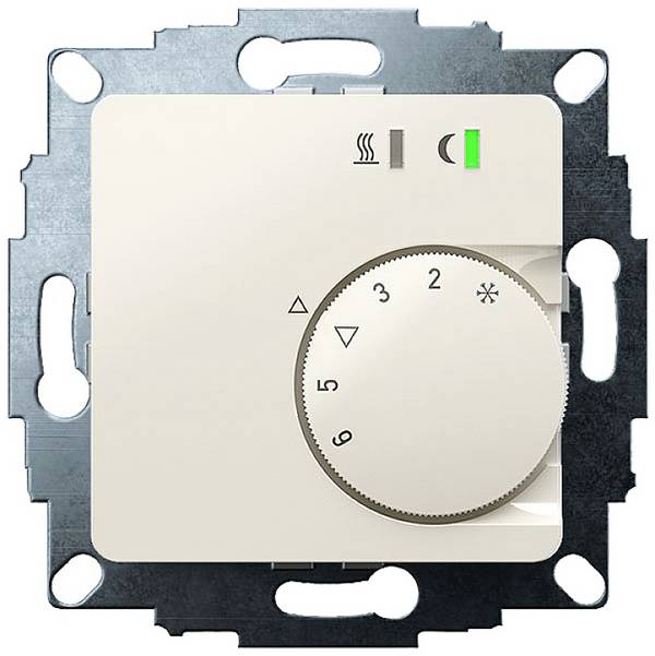 Eberle 547895523402 UTE 2500-24-RAL1013-G-50 Indoor thermostat Flush mount Heating / cooling 1 pc(s)
