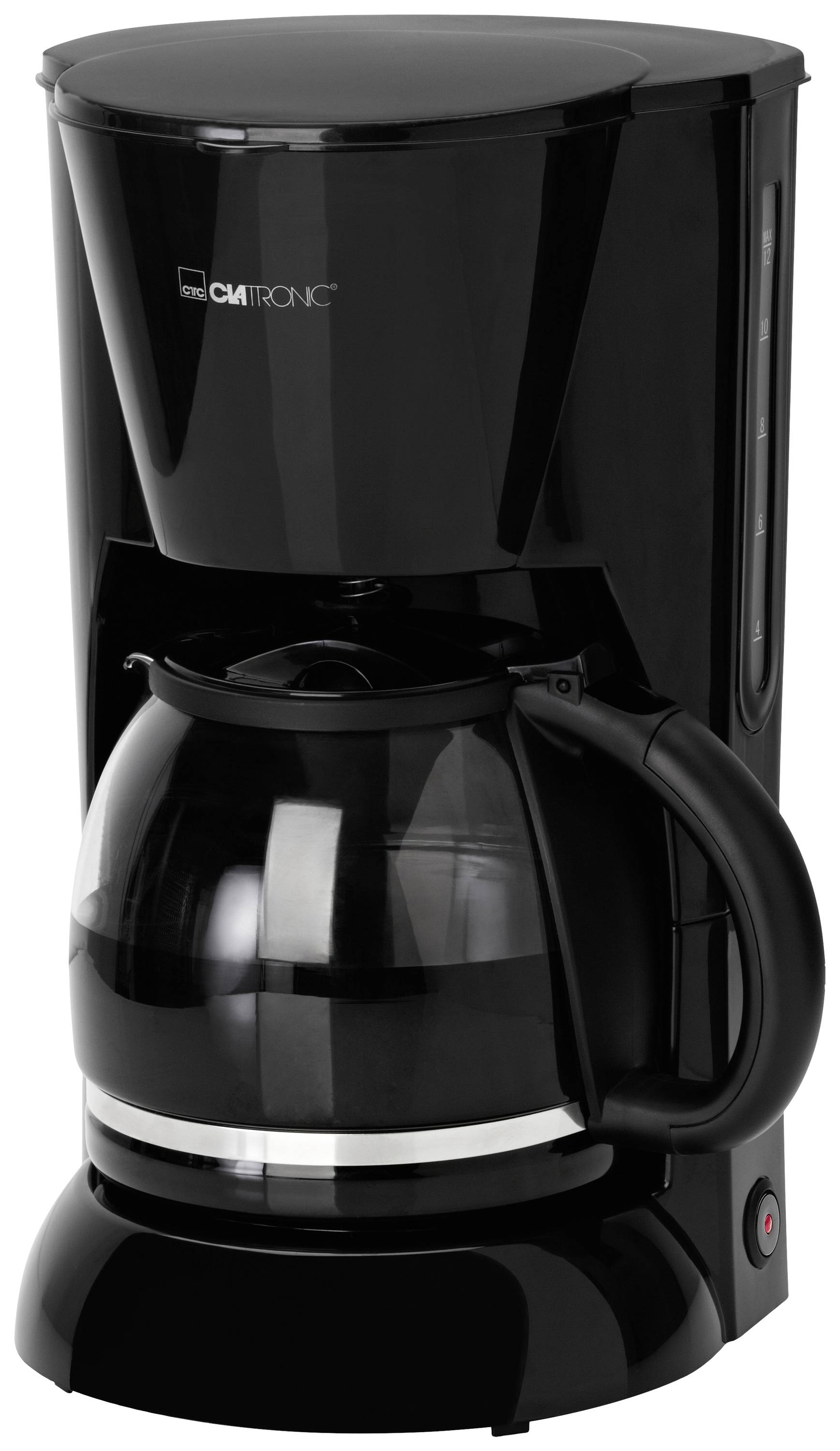Image of Clatronic KA 3473 Coffee maker Black Cup volume=12