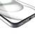 A modern smartphone with rounded corners and a sleek design, screen displaying blurred shadows and light reflections.