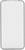 A blank smartphone screen with a black border, devoid of any visible symbols or apps, set against a white background.