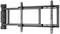 TV wall mount with adjustable arms and universal mounting points, suitable for large screens.