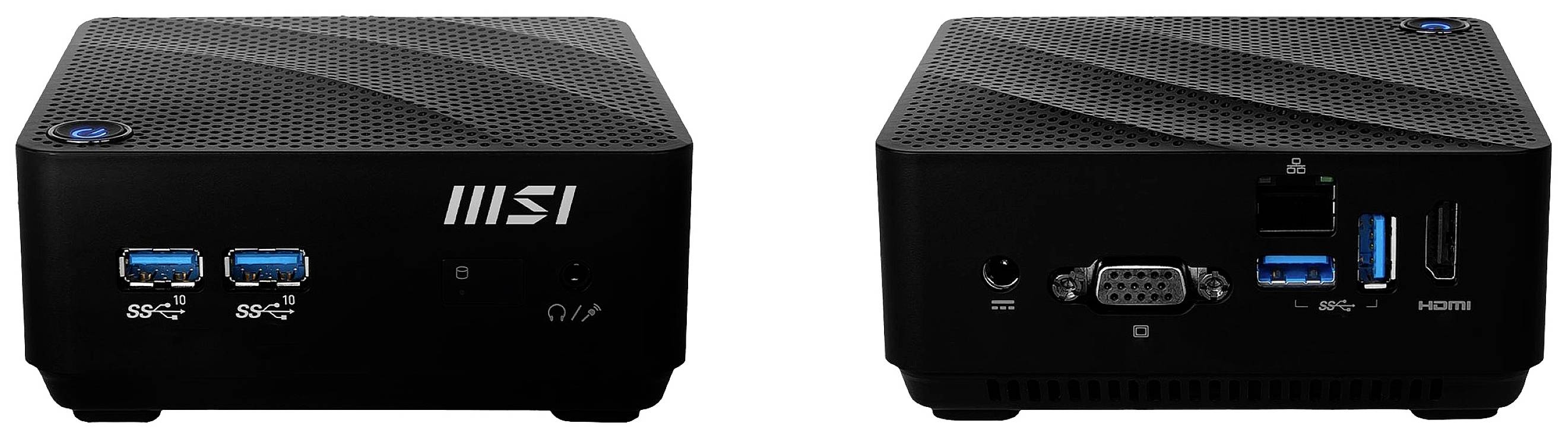 MSI Cubi N JSL-071DE Mini PC Intel® Pentium® Silver N6000 (4 x 1.1 GHz / max. 3.3 GHz) 4 GB RAMATT.FX.SSD1_SIZE128 GB SS-1