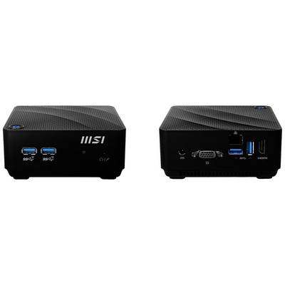 MSI Cubi N JSL-071DE Mini PC Intel® Pentium® Silver N6000 (4 x 1.1 GHz / max. 3.3 GHz) 4 GB RAMATT.FX.SSD1_SIZE128 GB SS-1