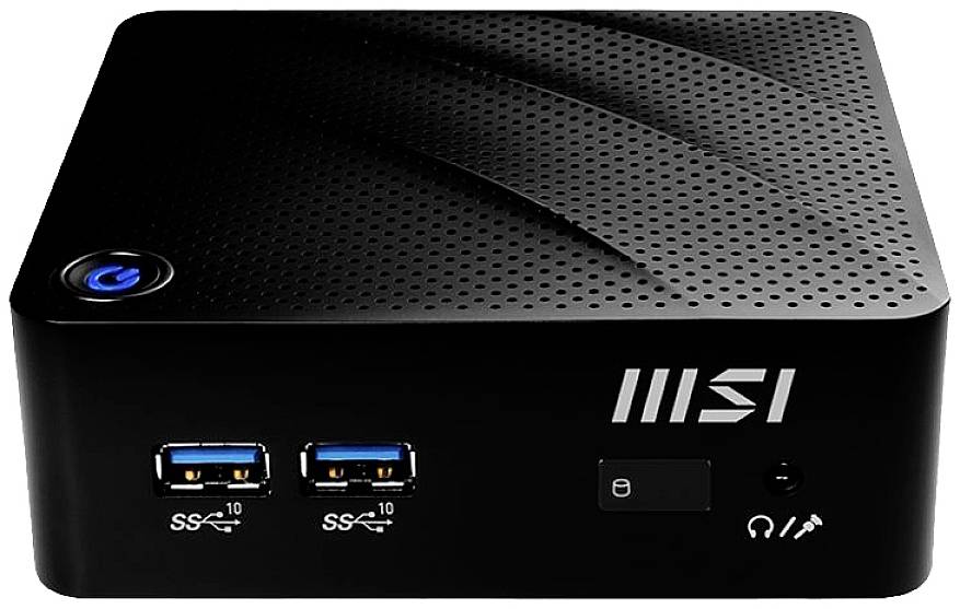 MSI Cubi N JSL-071DE Mini PC Intel® Pentium® Silver N6000 (4 x 1.1 GHz / max. 3.3 GHz) 4 GB RAMATT.FX.SSD1_SIZE128 GB SS-3