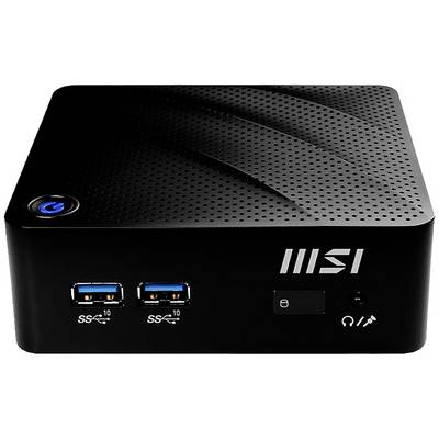 MSI Cubi N JSL-071DE Mini PC Intel® Pentium® Silver N6000 (4 x 1.1 GHz / max. 3.3 GHz) 4 GB RAMATT.FX.SSD1_SIZE128 GB SS-3