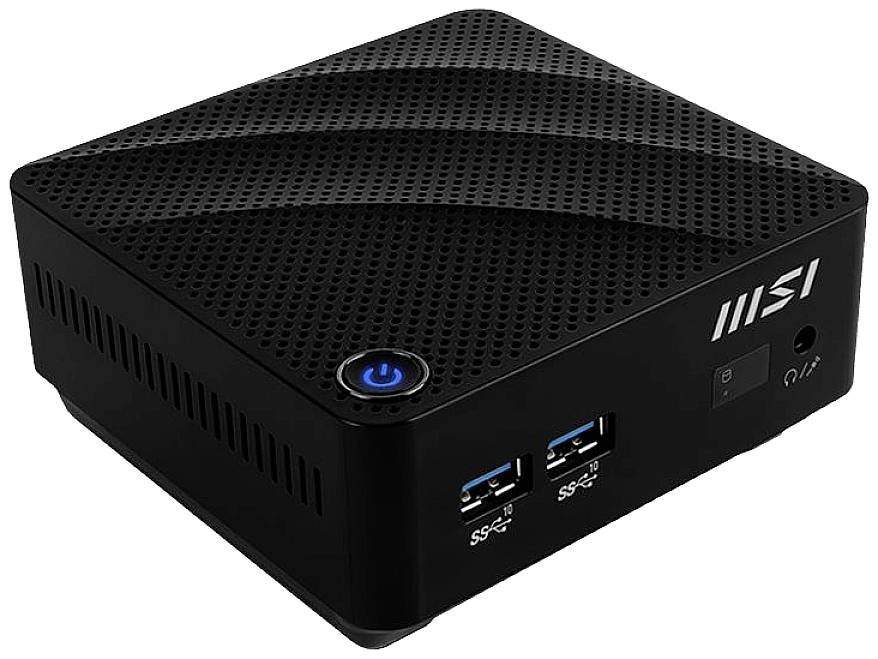 MSI Cubi N JSL-071DE Mini PC Intel® Pentium® Silver N6000 (4 x 1.1 GHz / max. 3.3 GHz) 4 GB RAMATT.FX.SSD1_SIZE128 GB SS-5