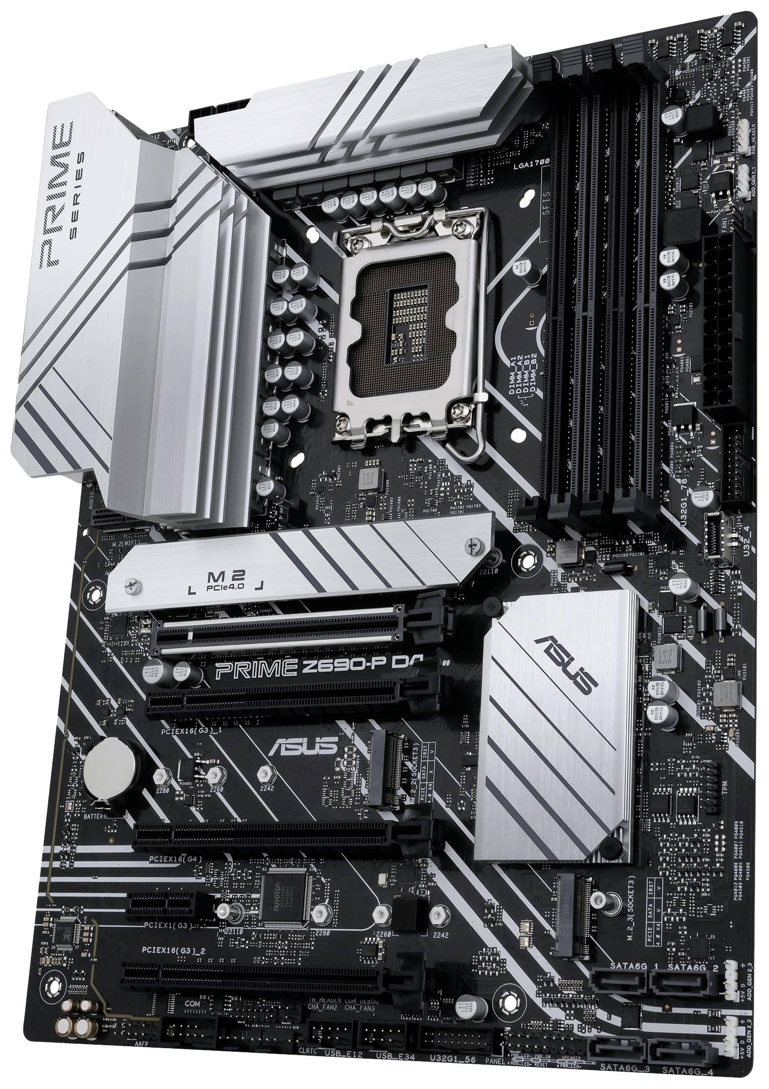 Asus PRIME Z690-P D4 Motherboard PC base Intel® 1700 Form factor (details) ATX Motherboard chipset Intel® Z690-2