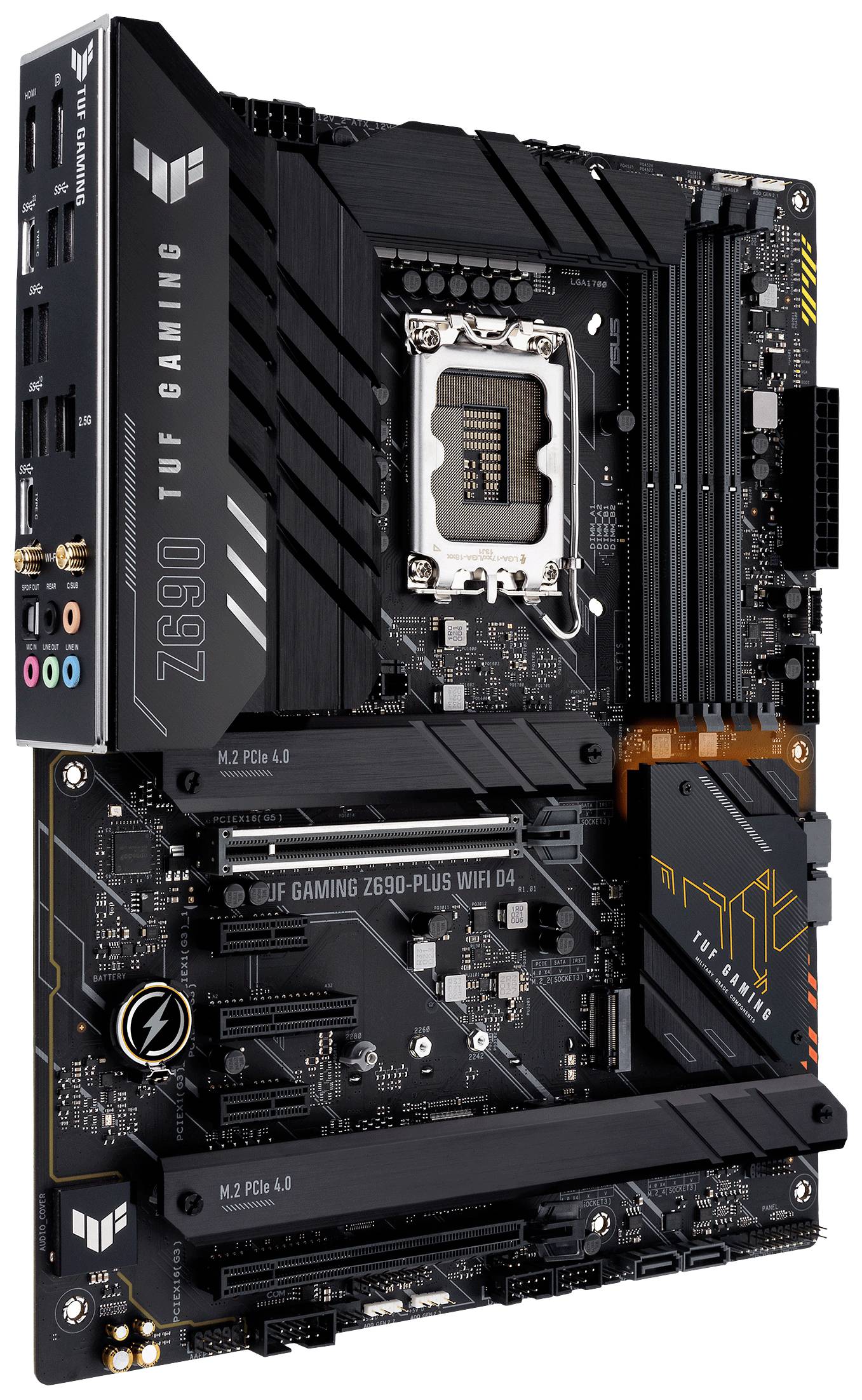 Asus TUF GAMING Z690-PLUS WIFI D4 Motherboard PC base Intel® 1700 Form ...