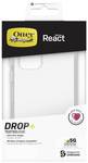 Otterbox React Compatible with (mobile phone): Galaxy S22 Ultra, Transparent