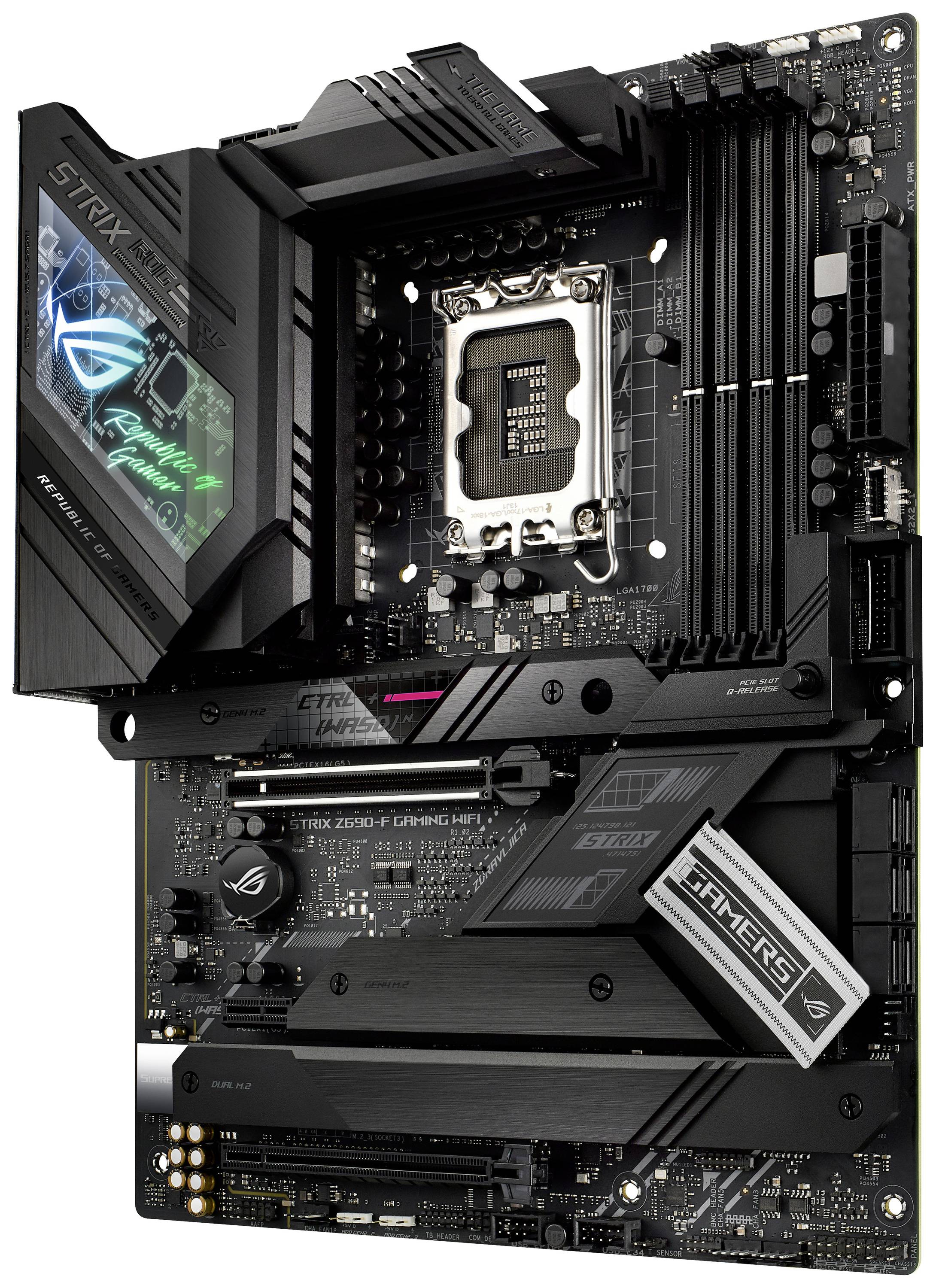 Asus ROG STRIX Z690-F GAMING WIFI Motherboard PC base Intel® 1700