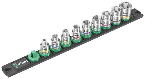 Wera B Imperial Bit set Imperial 3/8" 9-piece 05005450001