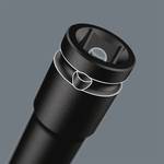 Socket wrench set with 1/2