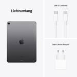 Apple iPad Air (5. Generation), Apple M1, Wi-Fi + Cellular, 256 GB, Spacey gray