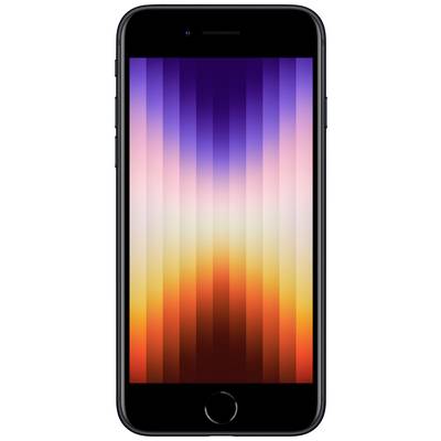 Apple refurbished iPhone SE (3rd Gen) Refurbished (good) 128 GB 4.7 inch (11.9 cm) iOS 15 12 MP Midnight-1