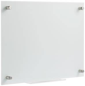 SpeaKa Professional Glass board (magnetic) SP-BWM-200 (W x H) 600 mm x 450 mm White Smooth Incl. tray