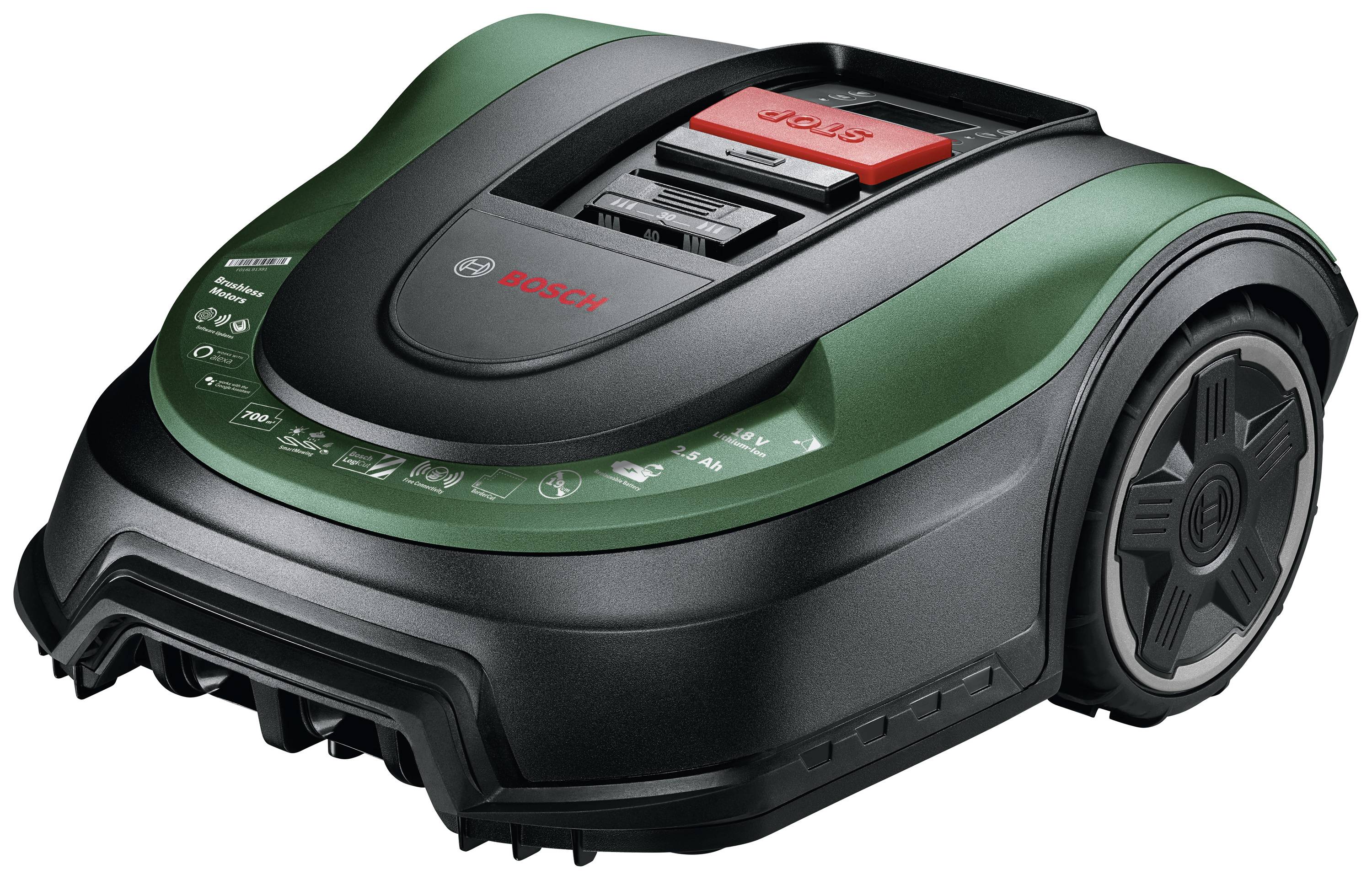 Buy Bosch Home and Garden Indego M 700 Robotic lawn mower Suitable for areas up to 700 m Conrad Electronic