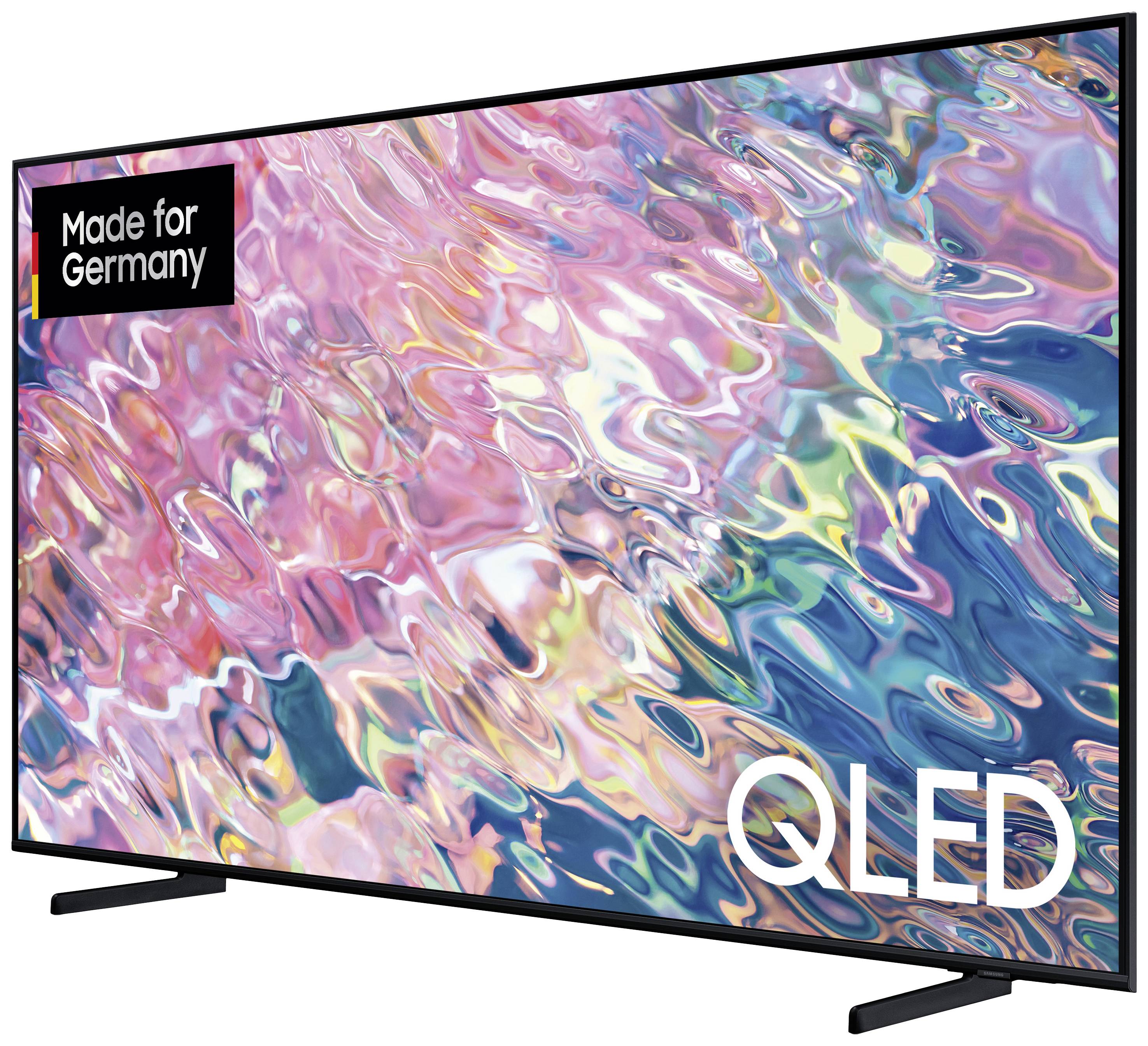 Samsung GQ75Q60B QLED TV 189 cm 75 inch EEC E (A - G) DVB-T2, DVB-C, DVB-S, UHD, Smart TV, Wi-Fi, PVR ready, CI+ Black-1