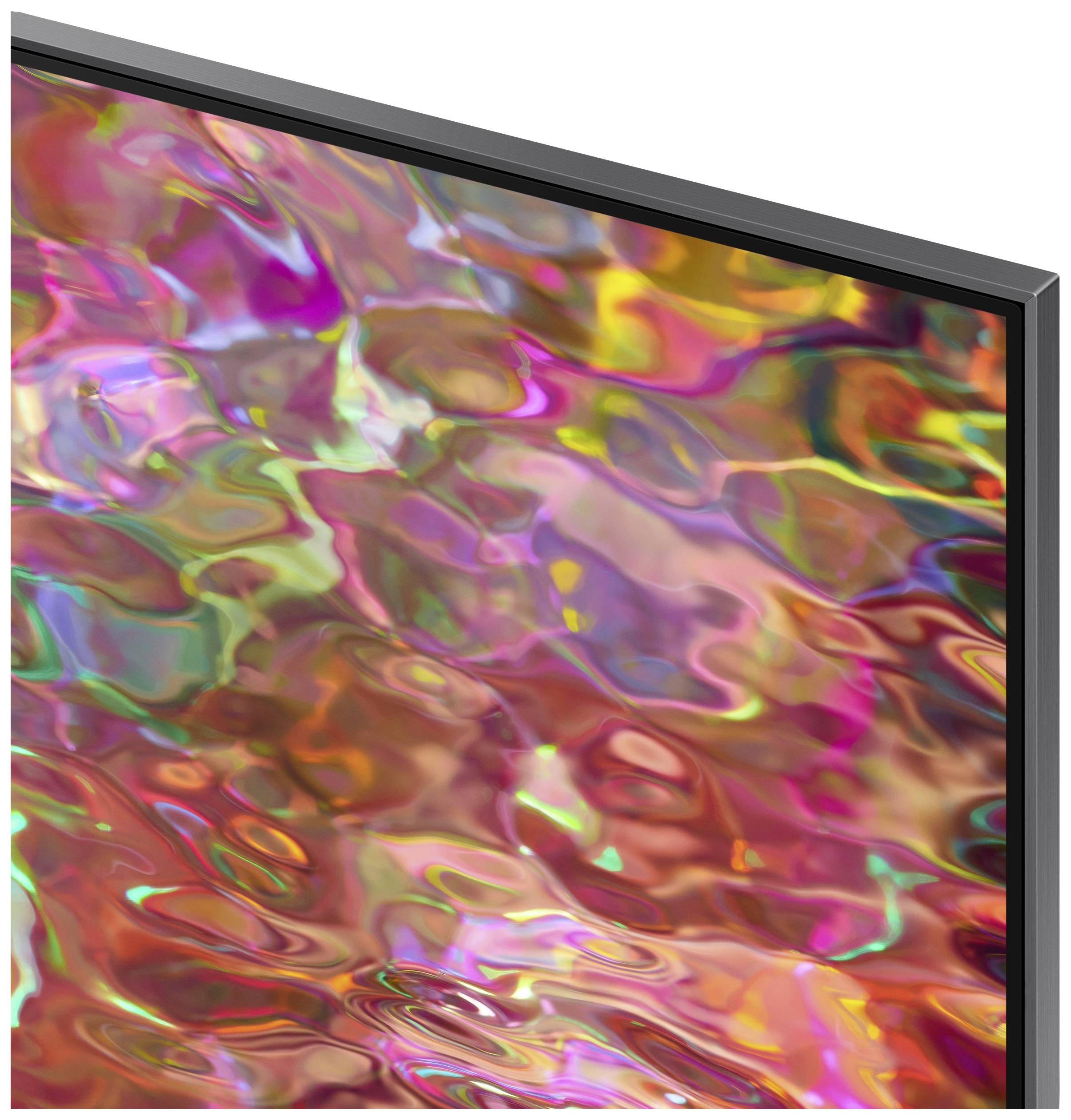 Samsung GQ75Q80B QLED TV 189 cm 75 inch EEC G (A - G) DVB-T2, DVB-C, DVB-S2, UHD, Smart TV, Wi-Fi, PVR ready, CI+ Silver-4