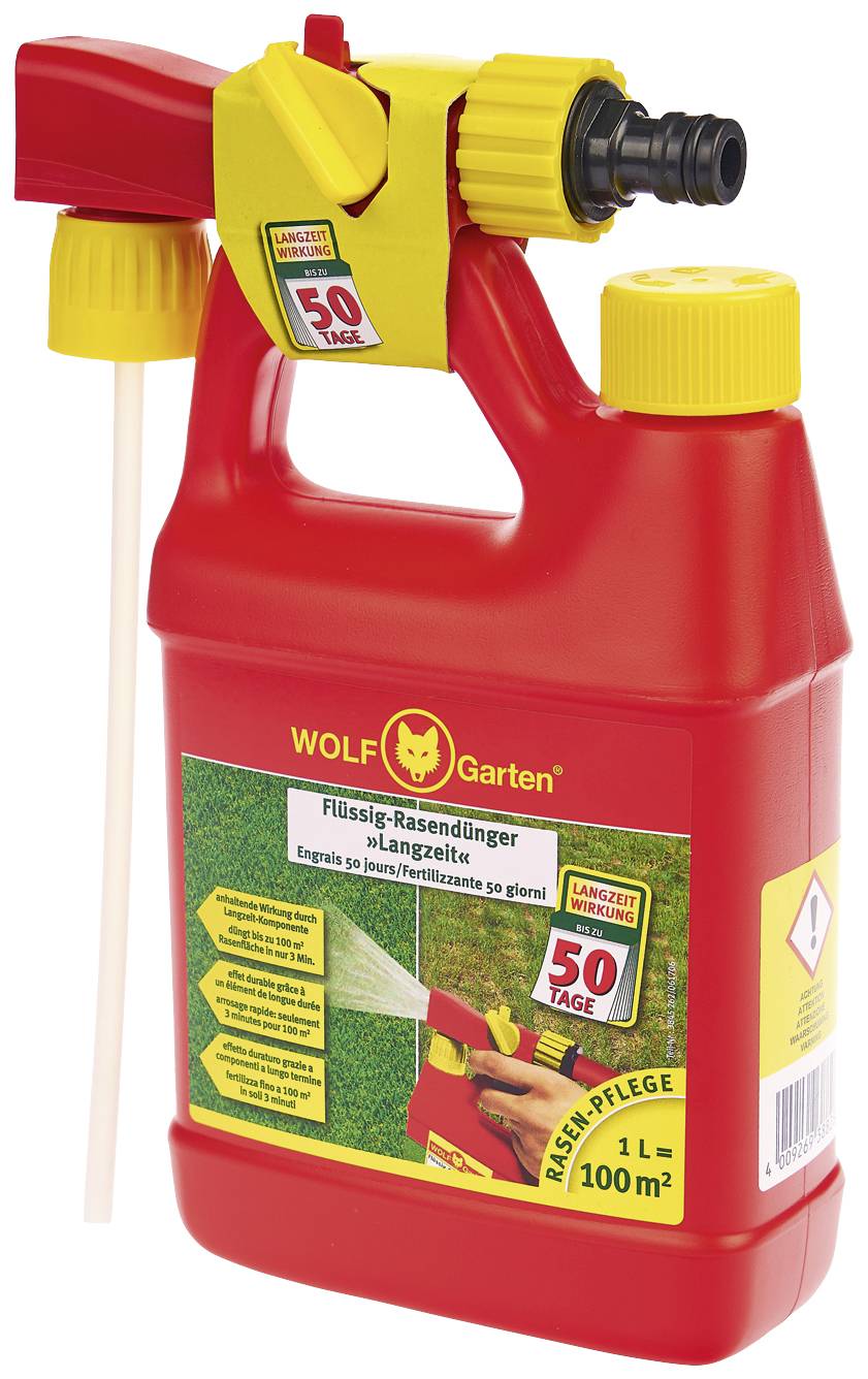 WOLF-Garten 3838025 WOLF-Garten LT 100 B Liquid lawn fertilizer TURBO GREEN 1 l