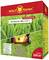 'Wolf Garten Vertical Cutting Mix 4 in 1' Product Packaging with Lawn Image, Description Texts and Coverage Indication of 200 m².