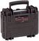 A black, robust transport case by 'Explorer Cases' with a red logo, suitable for the secure transportation of sensitive equipment.