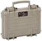 A beige, robust protective case with a handle on top, 'Explorer Cases' brand label on the front.